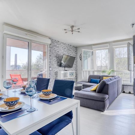 "Le Serenity ", Appartement Spacieux ,Balcon, Parking Prive Gratuit, Netflix, Proche Cdg Et Stade De France 스탱 외부 사진