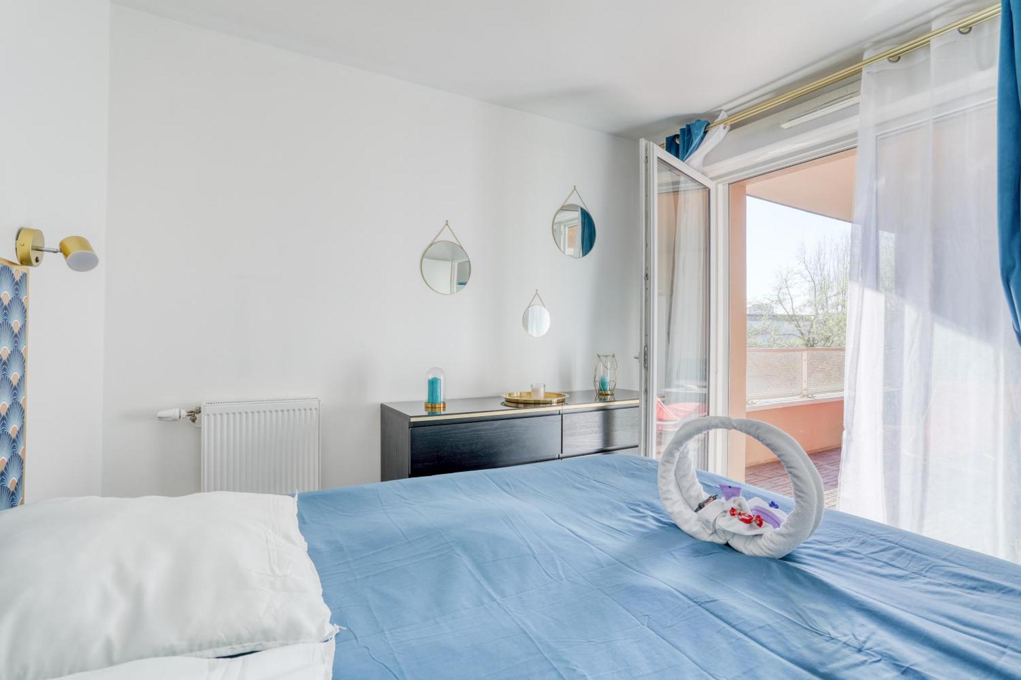 "Le Serenity ", Appartement Spacieux ,Balcon, Parking Prive Gratuit, Netflix, Proche Cdg Et Stade De France 스탱 외부 사진