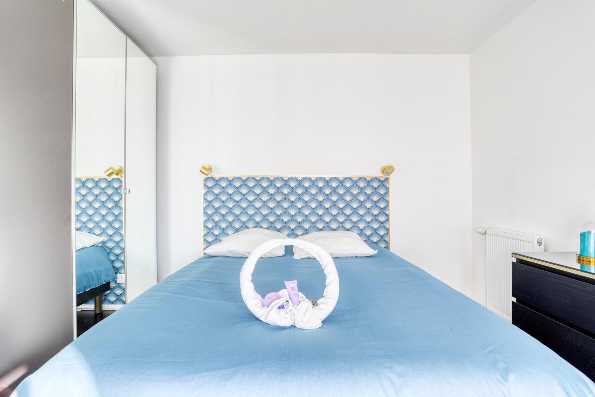 "Le Serenity ", Appartement Spacieux ,Balcon, Parking Prive Gratuit, Netflix, Proche Cdg Et Stade De France 스탱 외부 사진