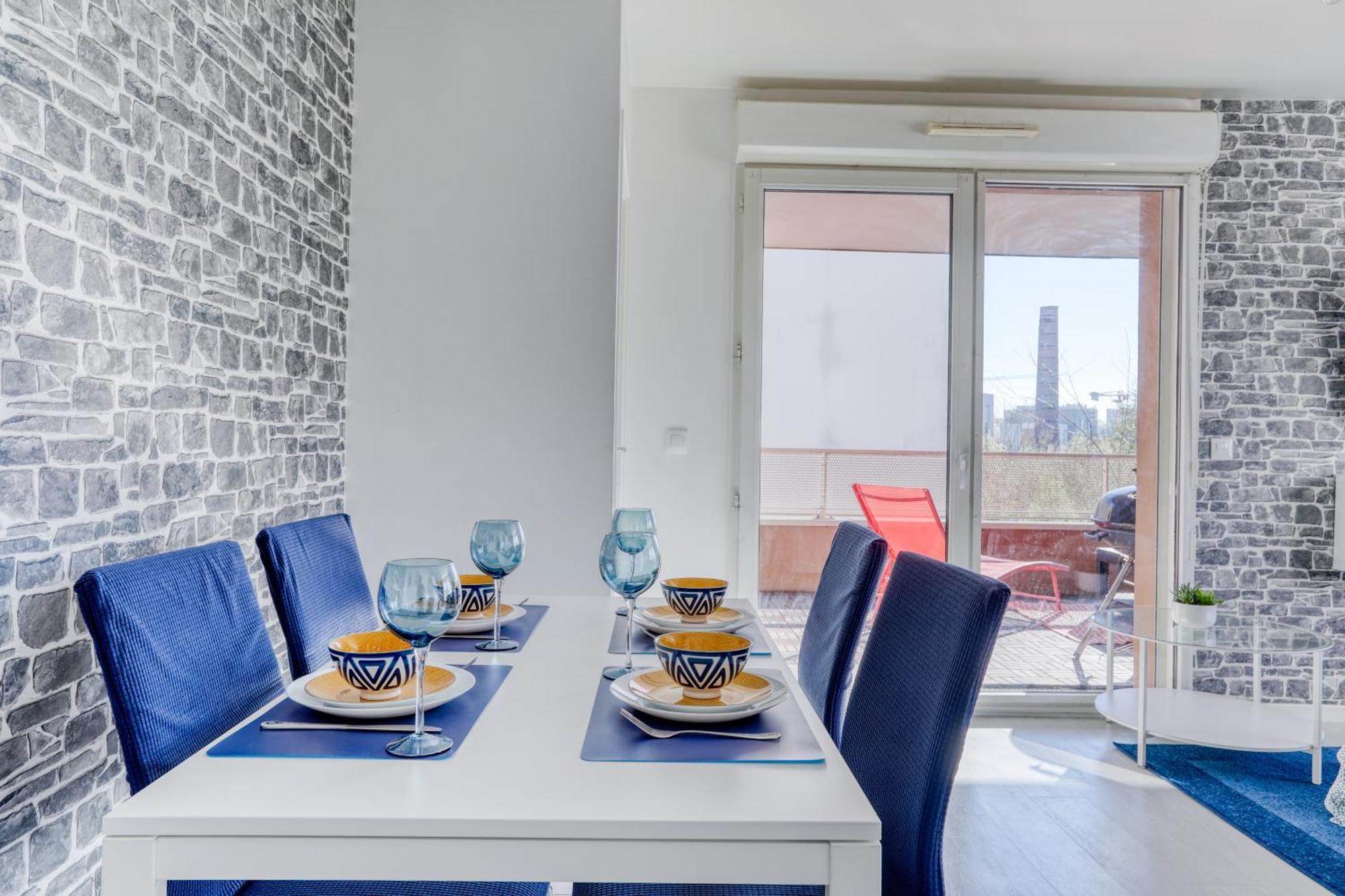 "Le Serenity ", Appartement Spacieux ,Balcon, Parking Prive Gratuit, Netflix, Proche Cdg Et Stade De France 스탱 외부 사진