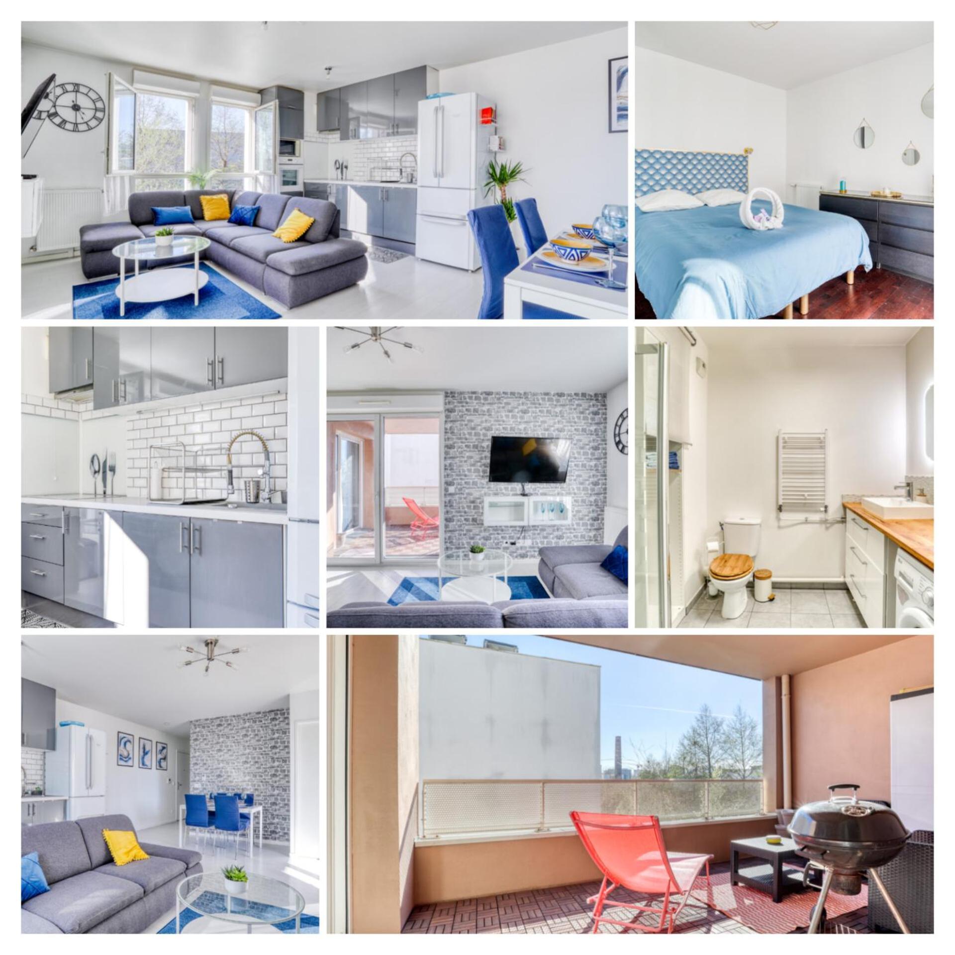 "Le Serenity ", Appartement Spacieux ,Balcon, Parking Prive Gratuit, Netflix, Proche Cdg Et Stade De France 스탱 외부 사진